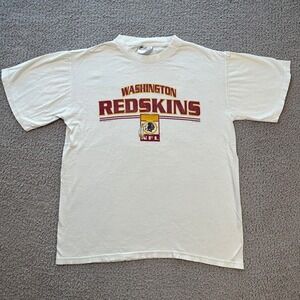 Vintage Washington Redskins NFL T Shirt 2001 CSA Tag Distressed Single Stitch